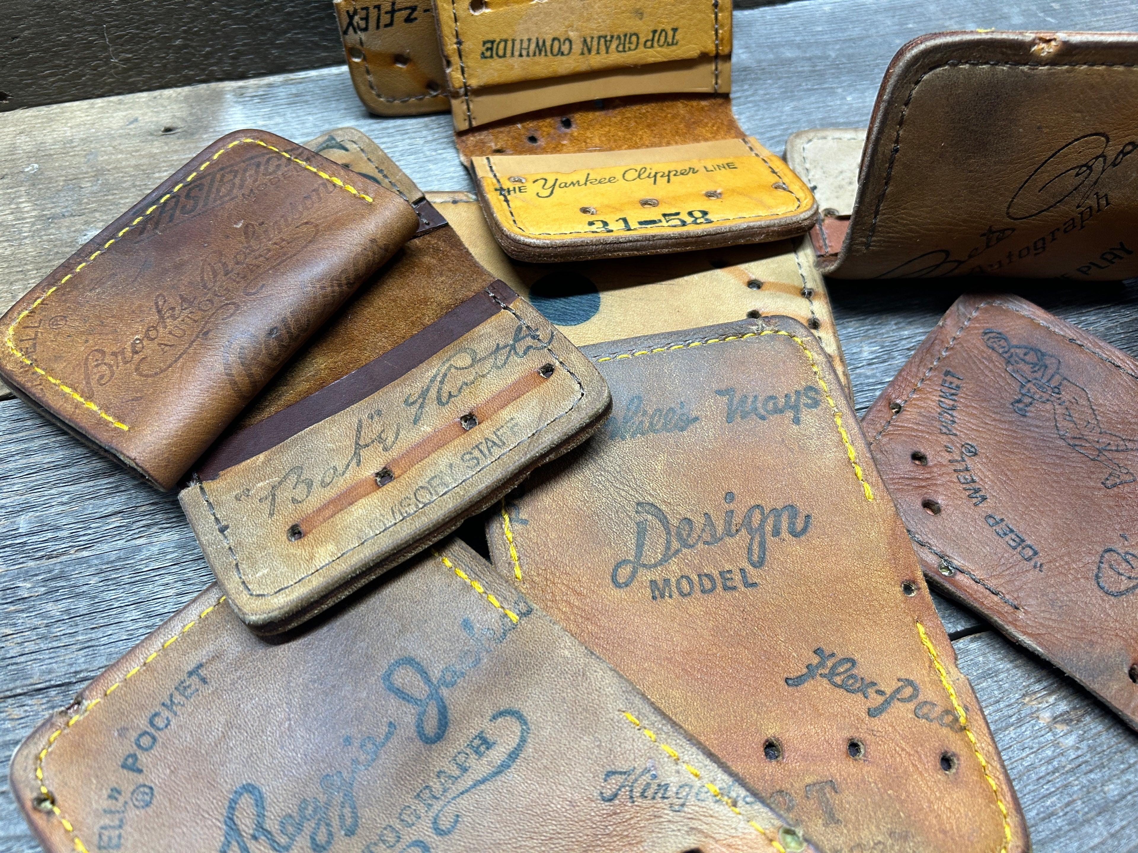 Baseball Glove Wallets