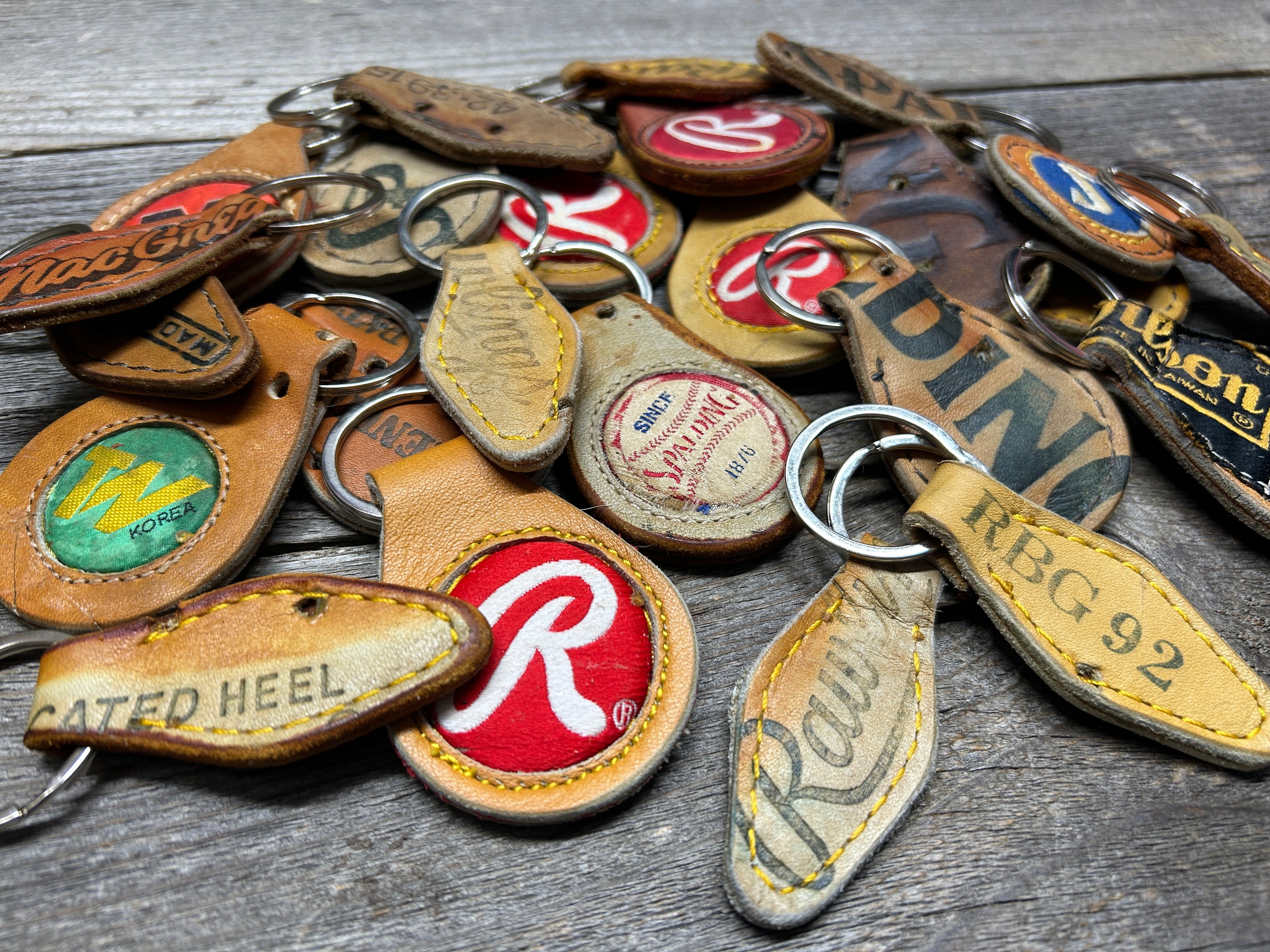 Baseball Glove Key Chains