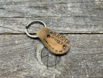 Vintage Baseball Glove key chain
