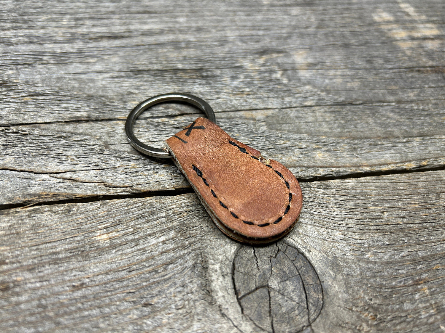 Vintage Baseball Glove key chain