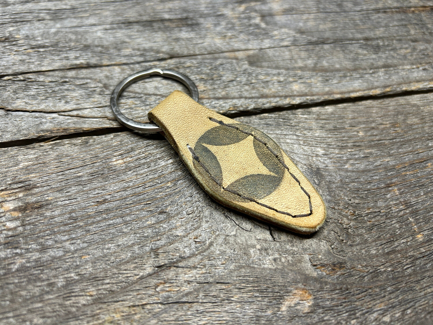 Vintage Spalding Baseball Glove Key Chain - NEW STYLE! (vintage hotel key style)!