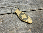 Vintage Spalding Baseball Glove Key Chain - NEW STYLE! (vintage hotel key style)!