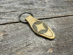 Vintage Spalding Leather Baseball Glove Keychain – Hotel Key Style