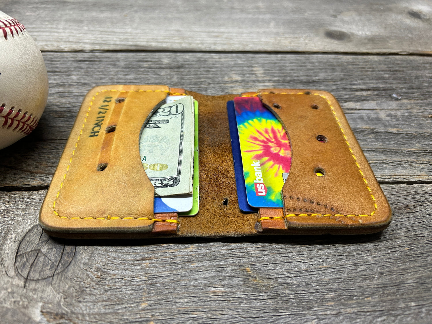 Vintage Franklin Baseball Glove Wallet!