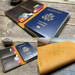 Rawlings Heart of the Hide Horween Passport Cover! Small spot of Patina!