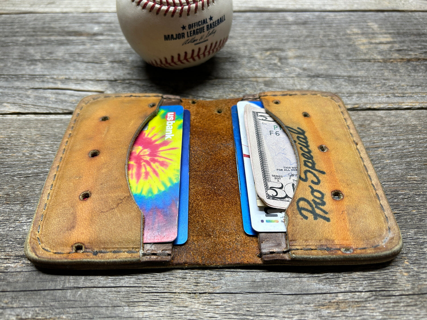 Vintage Wilson Jim Rice Baseball Glove Wallet!