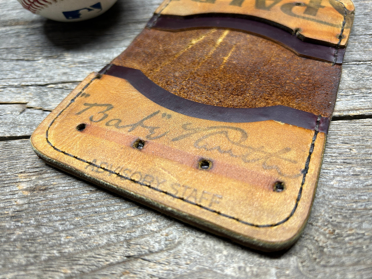 Vintage Spalding Babe Ruth Baseball Glove Wallet!!