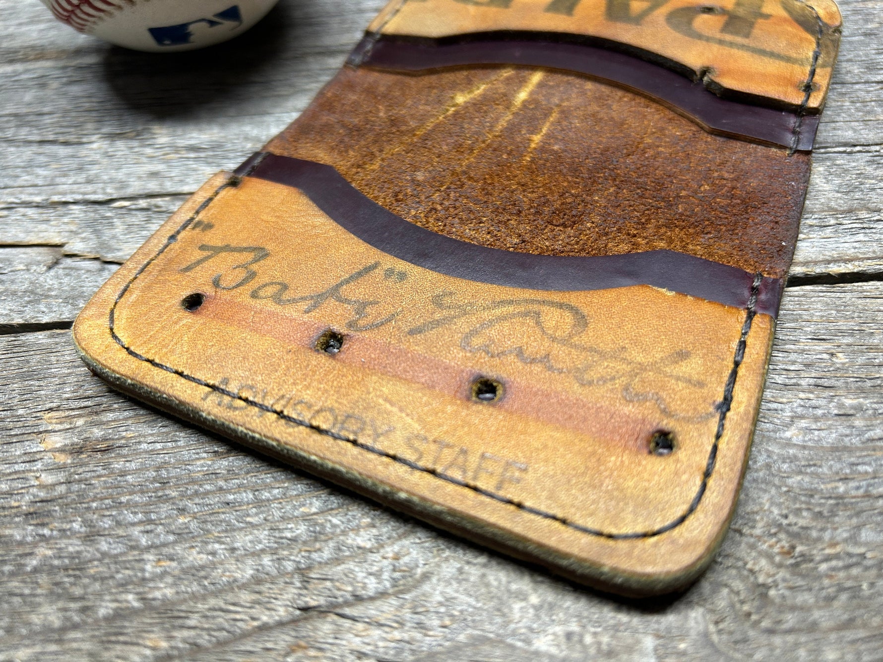 Vintage Spalding Babe Ruth Baseball Glove Wallet!!