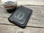 CLEARANCE Wilson Leather Card Holder Wallet, Minimalist Front Pocket Wallet