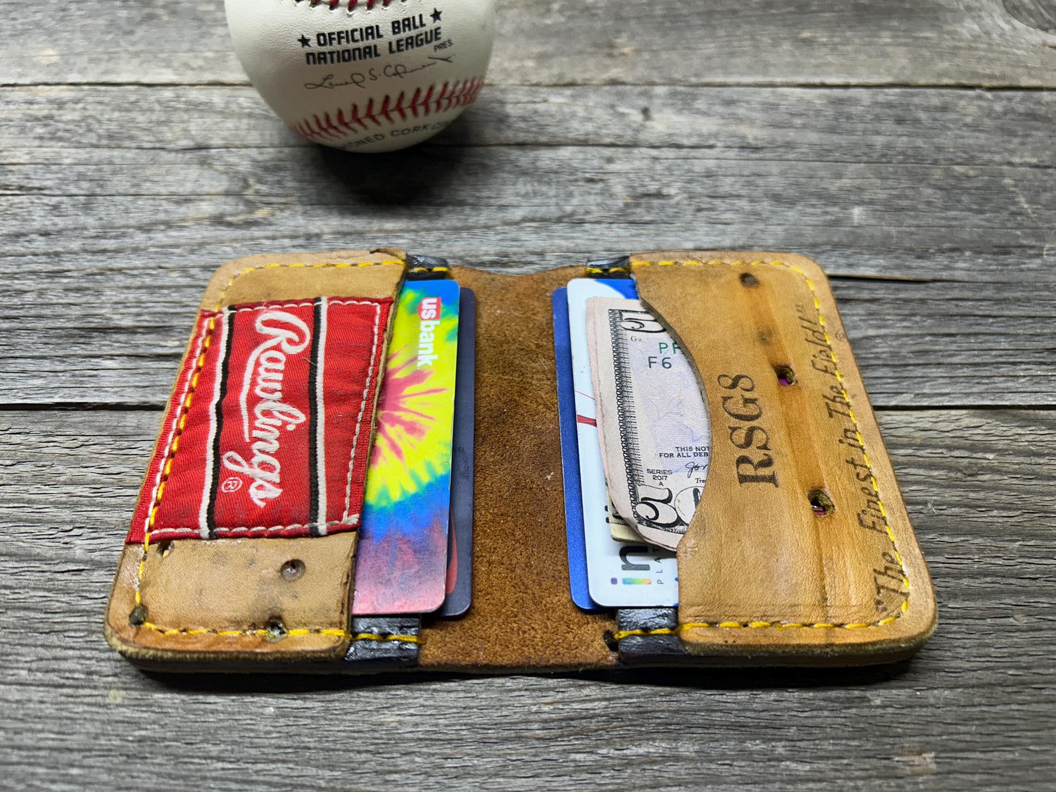 Vintage Rawlings Ryne Sandberg Baseball Glove Wallet!!