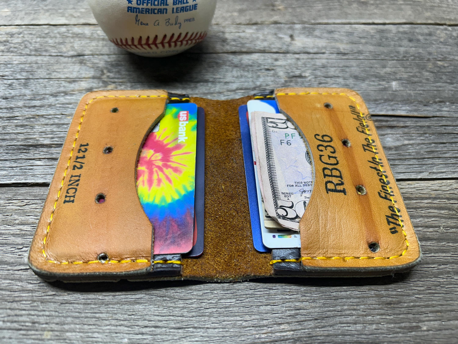 Vintage Rawlings Ken Griffey Jr Baseball Glove Wallet!
