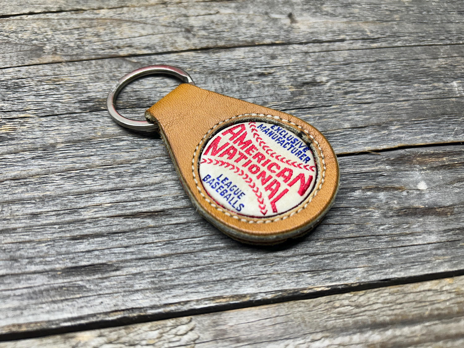 Vintage Spalding American / National League Baseball Glove Key Chain!