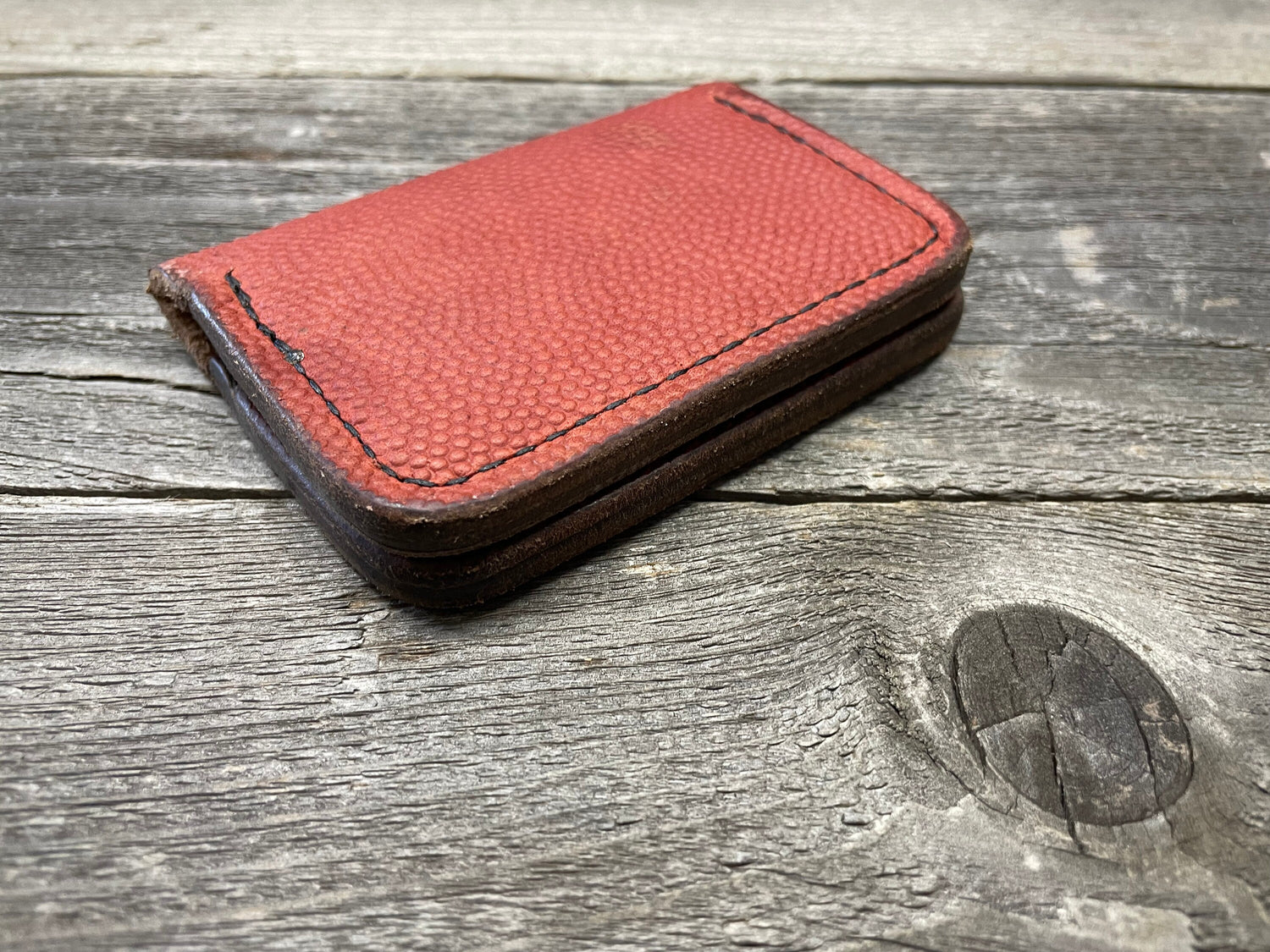 Horween x Wilson NFL Football Wallet - Hand Stitched!