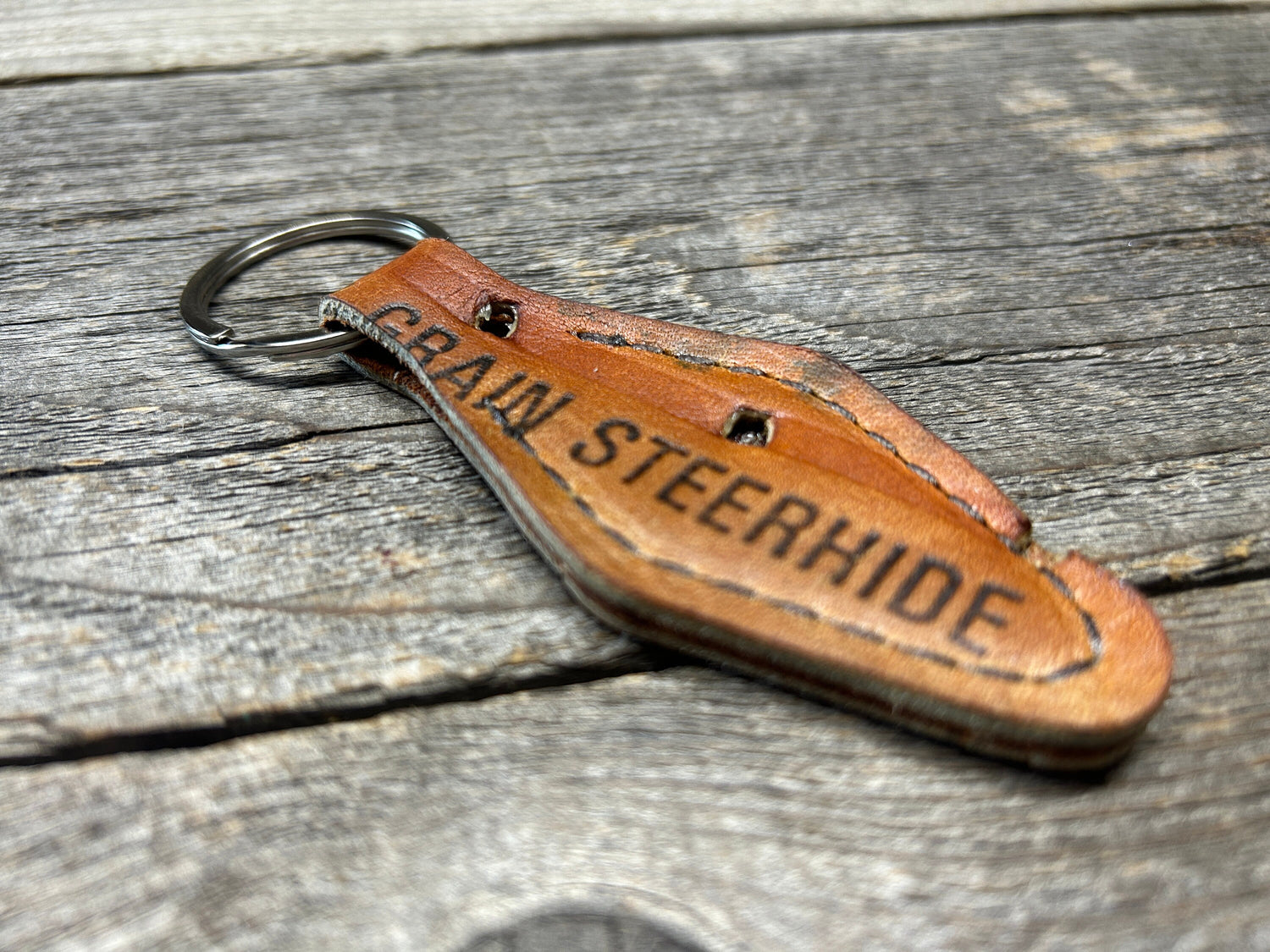 Vintage Baseball Glove Key Chain (vintage hotel key style)!