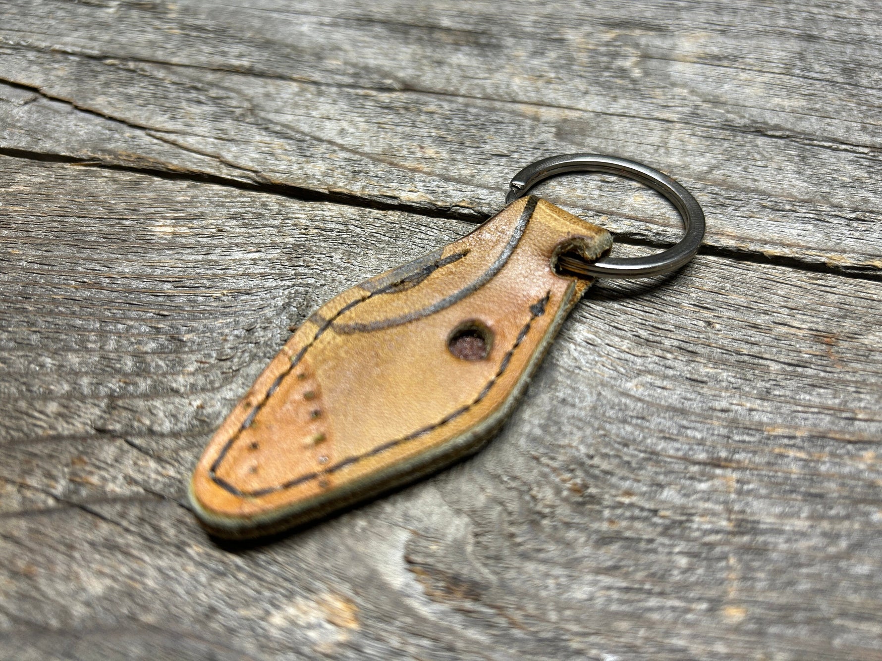 Vintage Baseball Glove Key Chain - NEW STYLE! (vintage hotel key style)!