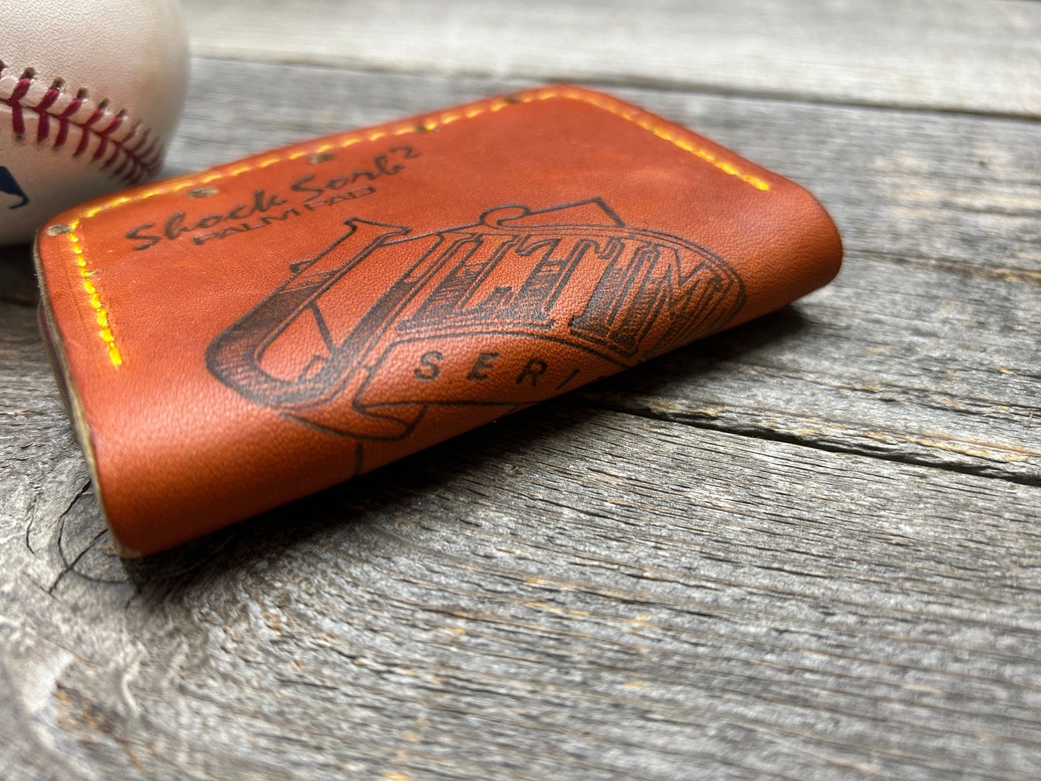 Vintage Spalding Ultra Baseball Glove Wallet!