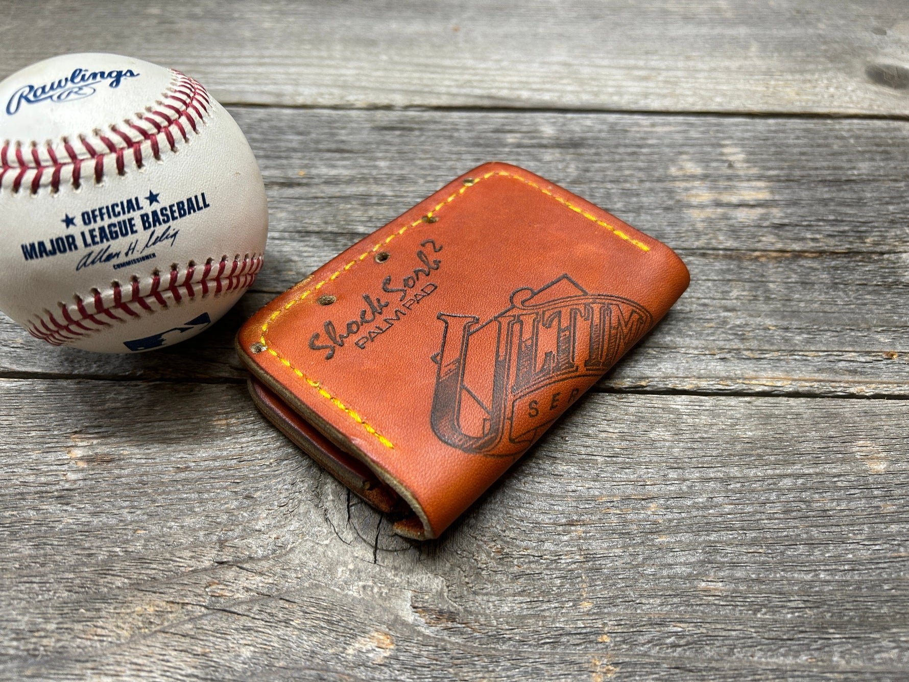 Vintage Spalding Ultra Baseball Glove Wallet!