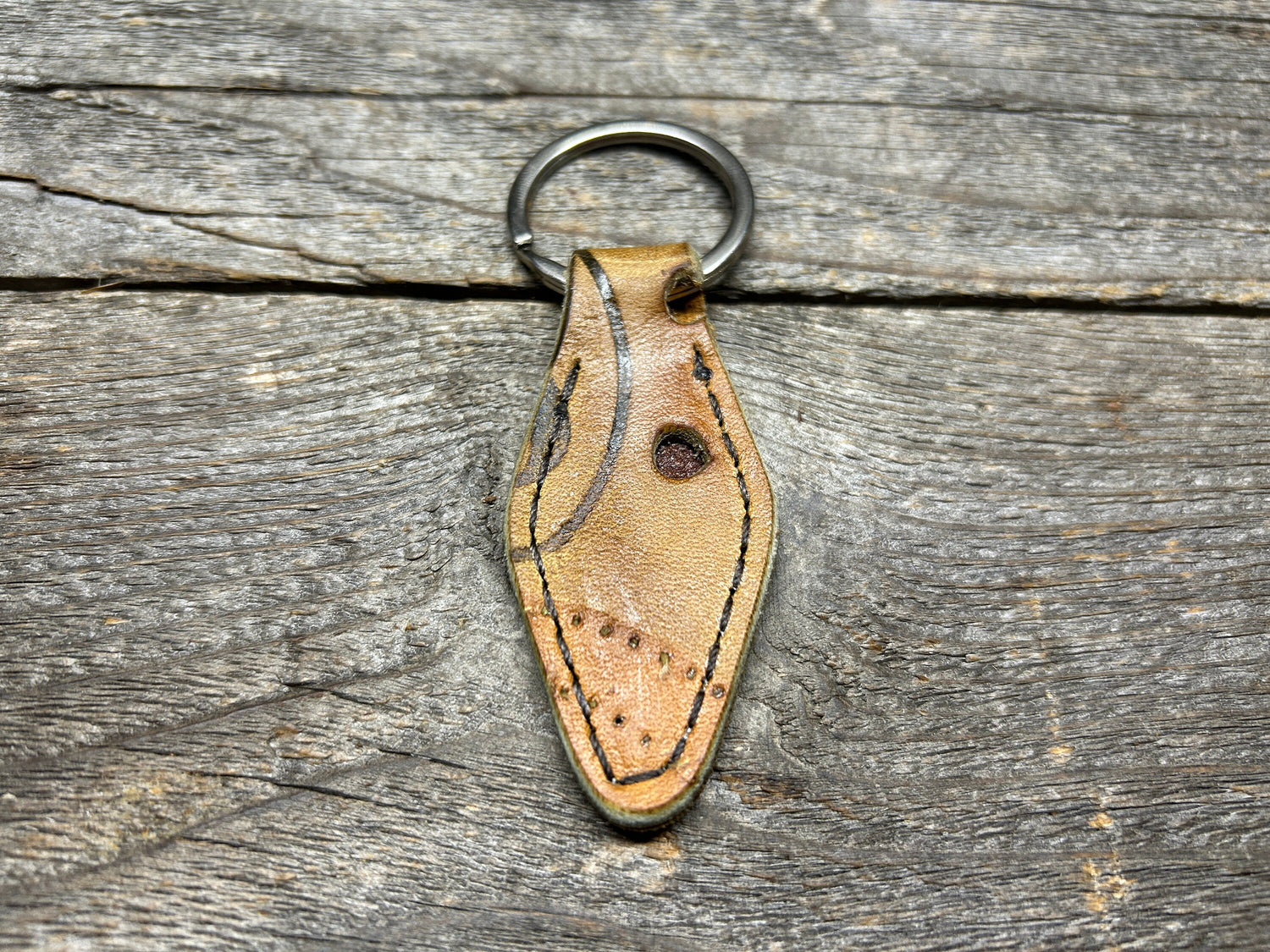 Vintage Baseball Glove Key Chain - NEW STYLE! (vintage hotel key style)!