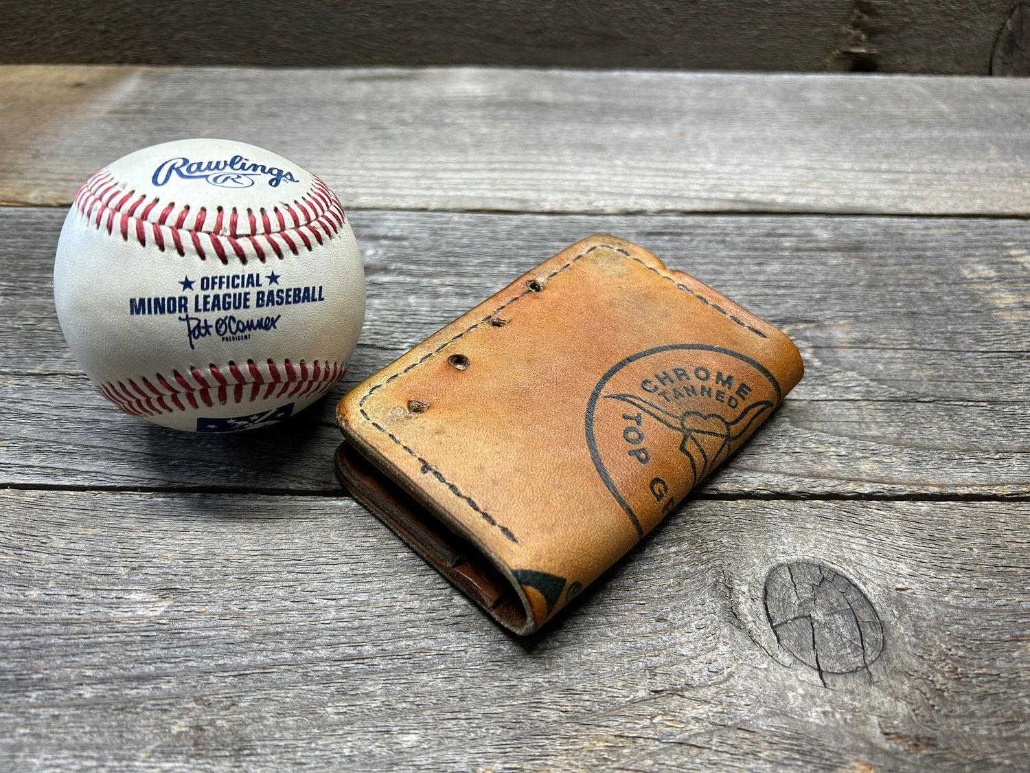 Vintage Spalding "Fielders Choice" Baseball Glove Wallet