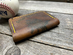 Vintage Made in the USA Rawlings Heart of the Hide Baseball Glove Wallet!