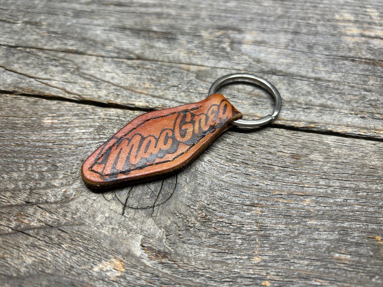 Vintage MacGregor Baseball Glove Key Chain - NEW STYLE! (vintage hotel key style)!