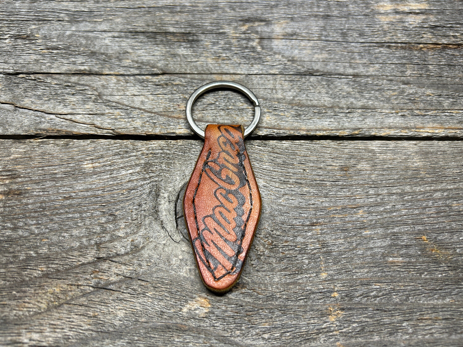 Vintage MacGregor Baseball Glove Key Chain - NEW STYLE! (vintage hotel key style)!