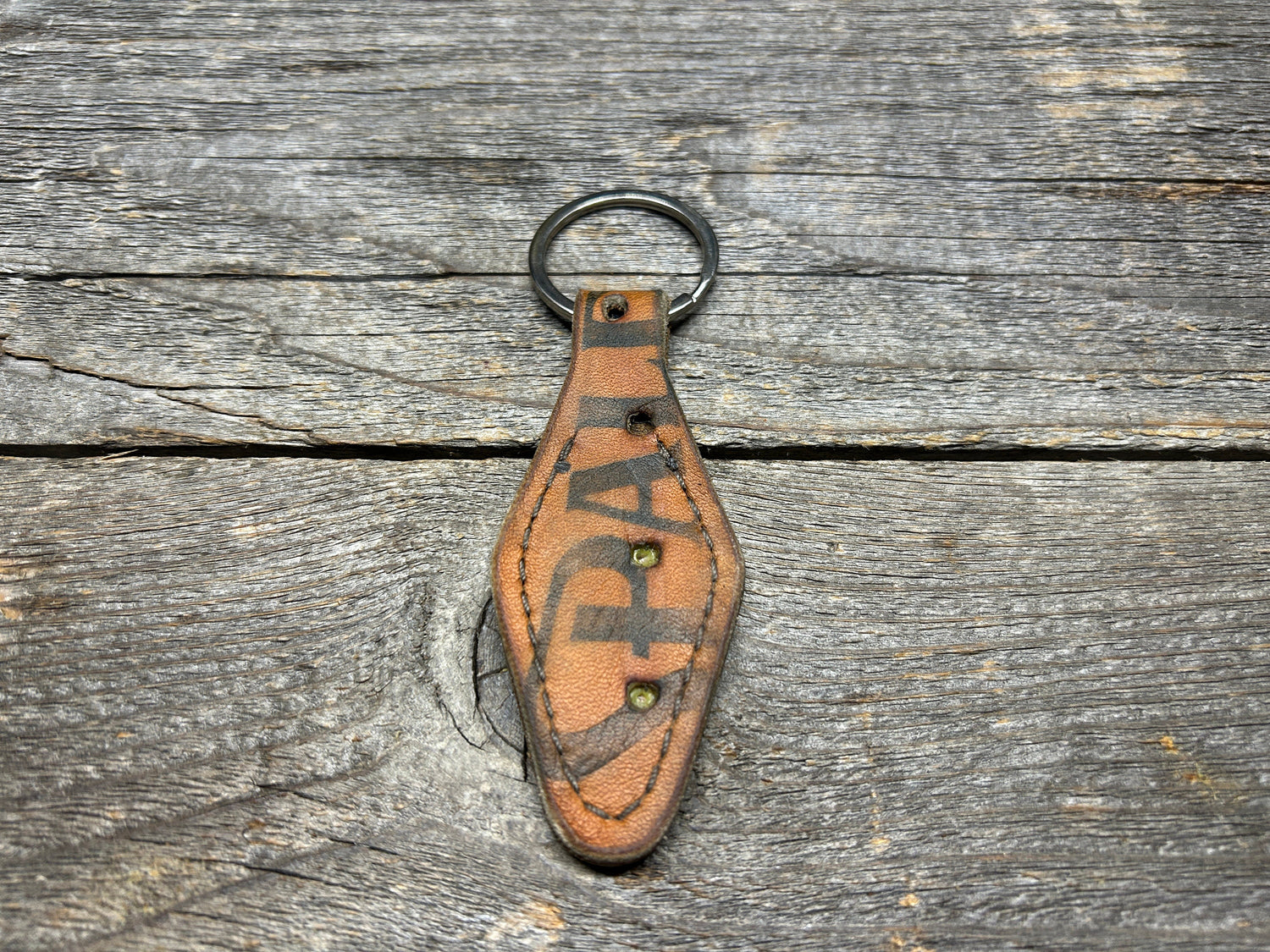 Vintage Spalding Baseball Glove Key Chain (vintage hotel key style)!