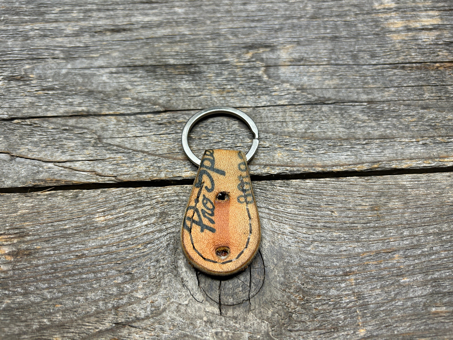 Vintage Baseball Glove key chain