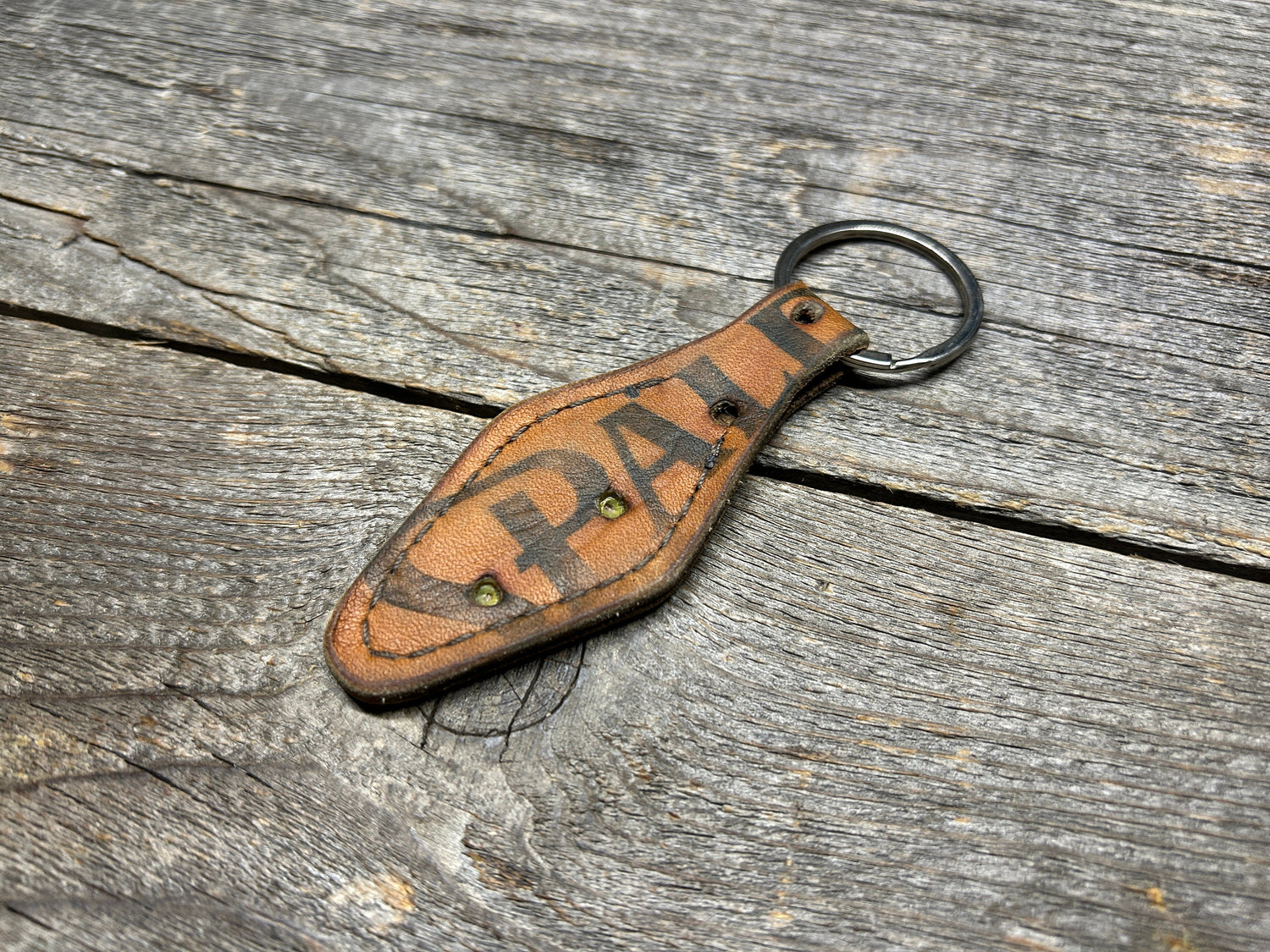 Vintage Spalding Baseball Glove Key Chain (vintage hotel key style)!
