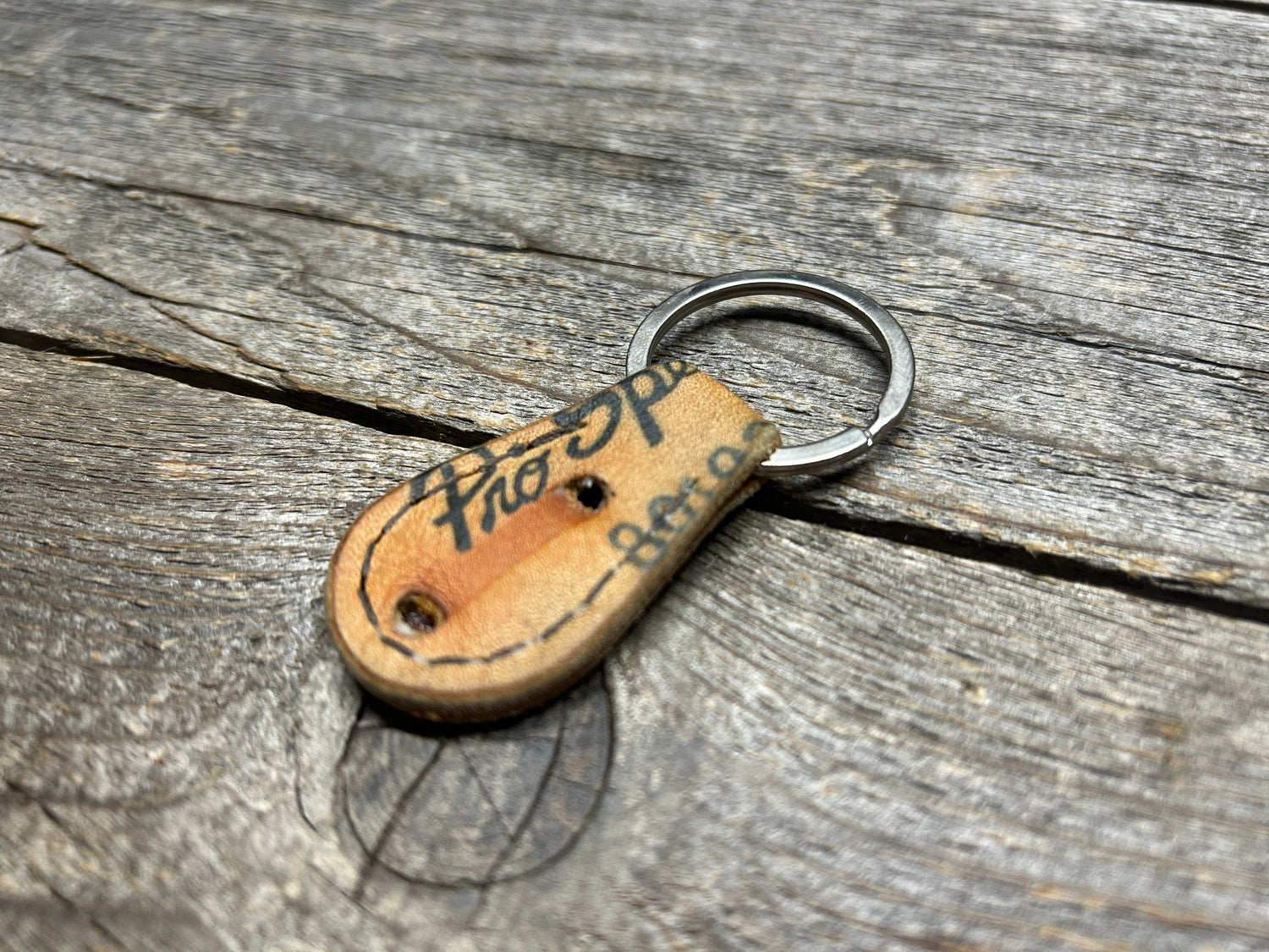 Vintage Baseball Glove key chain