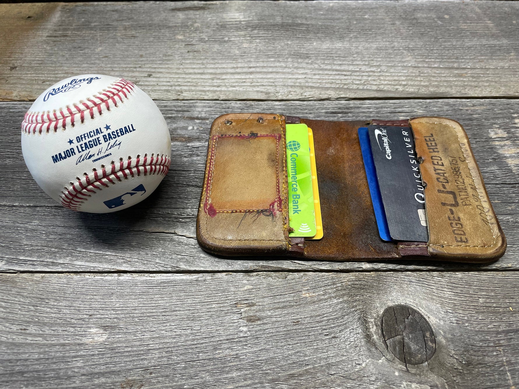 Vintage Rawlings Billy Williams Baseball Glove Wallet!