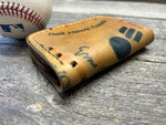 Vintage Medalist Ernie Banks "Mr. Cub" Baseball Glove Wallet and Key Chain!!