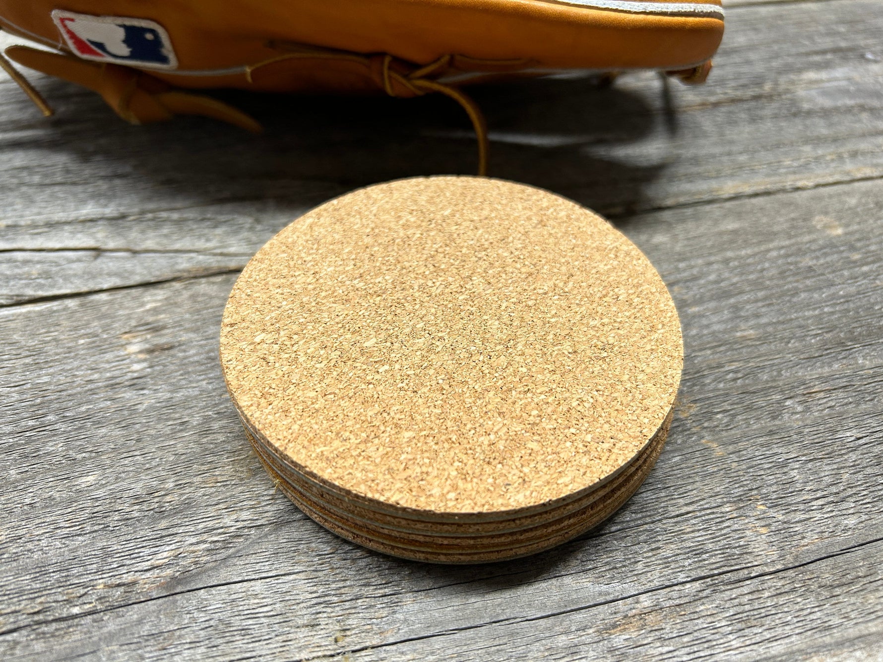 Set of 4 Coasters - Rawlings Heart of the Hide Horween Leather!