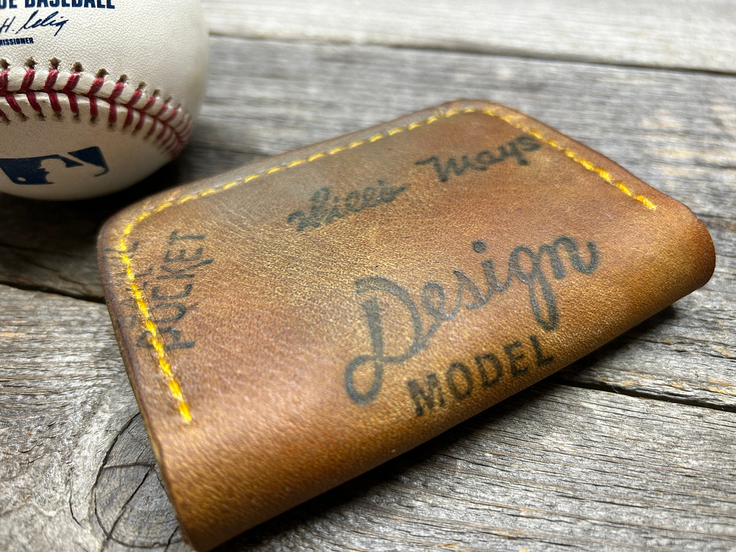 Vintage MacGregor Willie Mays Baseball Glove Wallet!