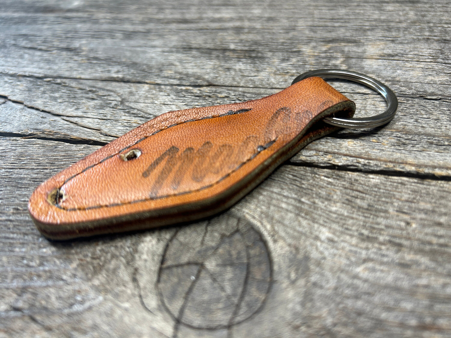 Vintage MacGregor Baseball Glove Key Chain (vintage hotel key style)!