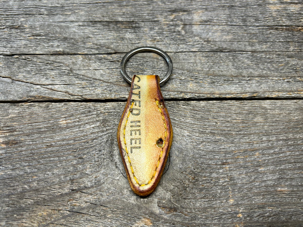 Vintage Rawlings Leather Keychain - Baseball Glove Hotel Style