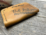 Vintage Spalding Bob Gibson Baseball Glove Wallet!