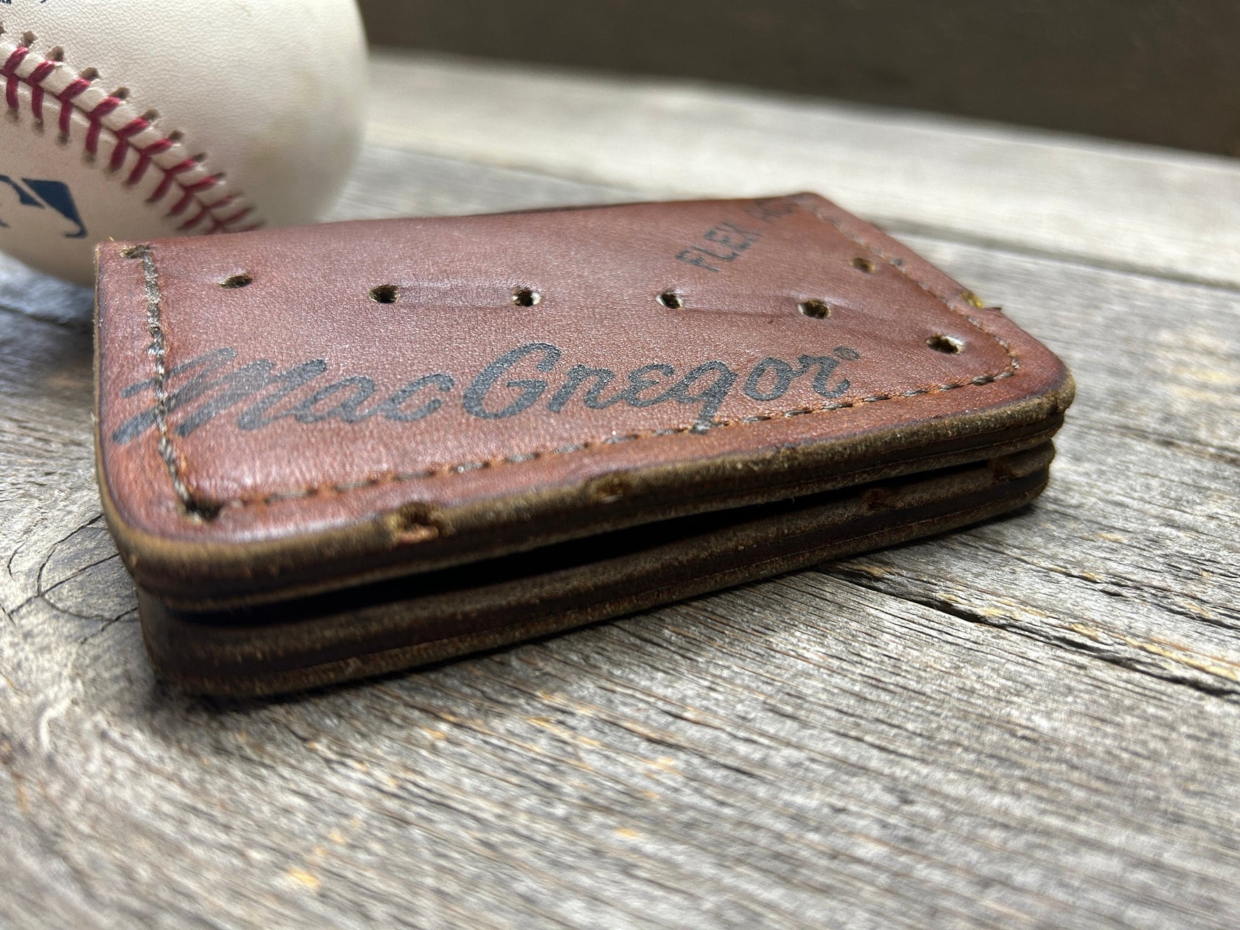 Vintage MacGregor "Big Mac" Baseball Glove Wallet!