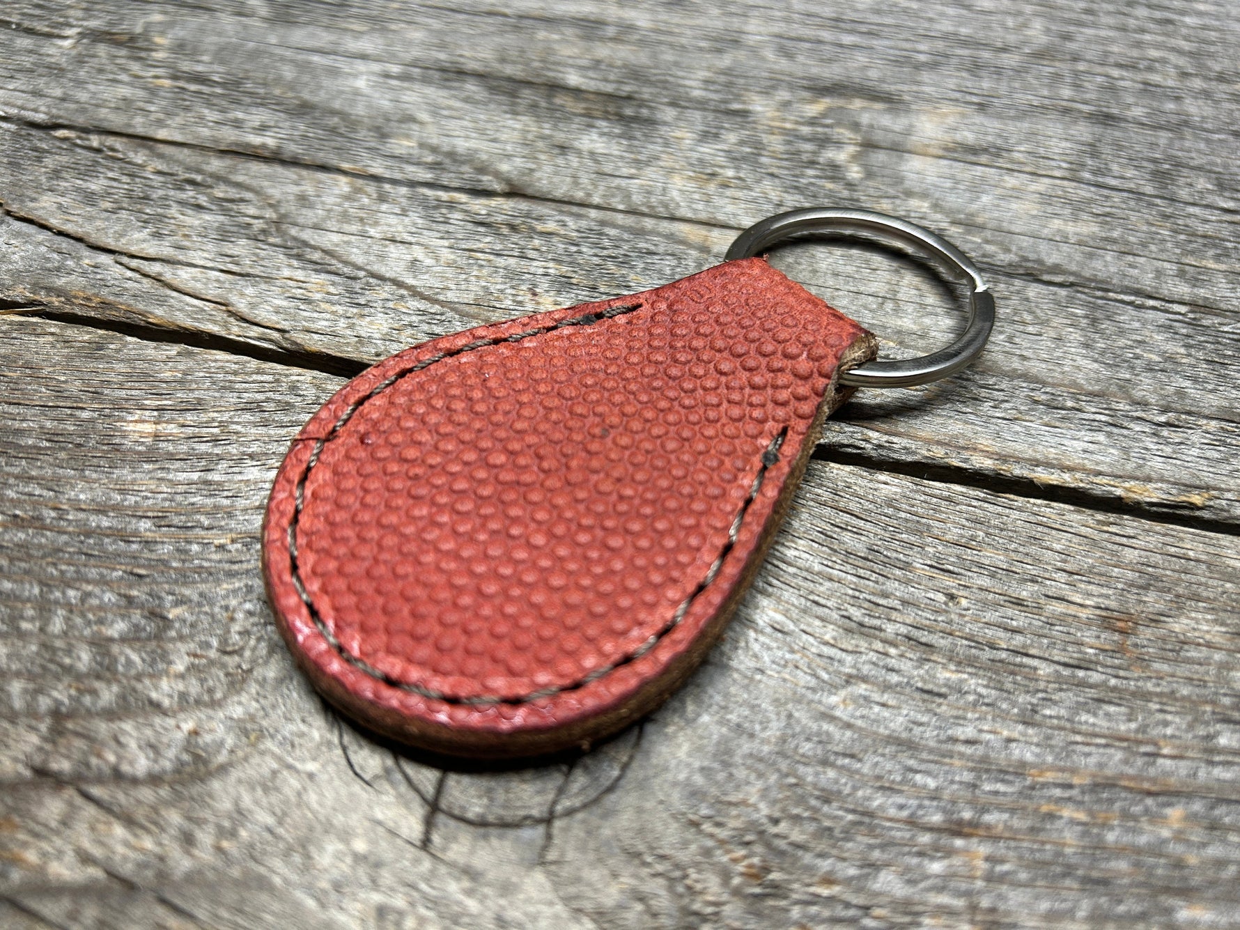 Genuine Horween (Wilson) NFL Football Key Chain!