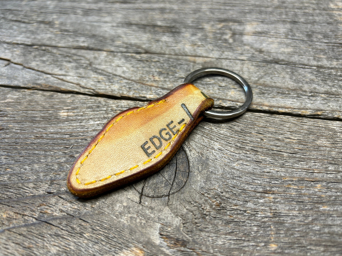Vintage Rawlings Leather Keychain - Baseball Glove Hotel Style