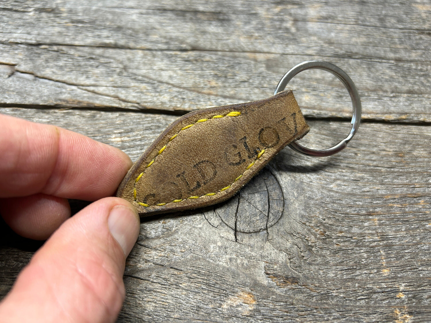 Vintage Rawlings Gold Glove Series Baseball Glove Key Chain - NEW STYLE! (vintage hotel key style)!