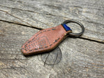 Vintage Baseball Glove key chain with Authentic Patch