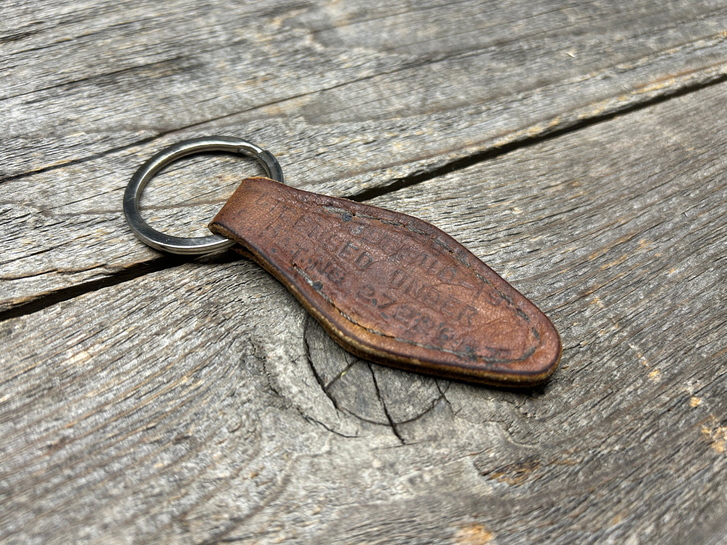 Vintage Wilson A2000 Baseball Glove Key Chain - NEW STYLE! (vintage hotel key style)!