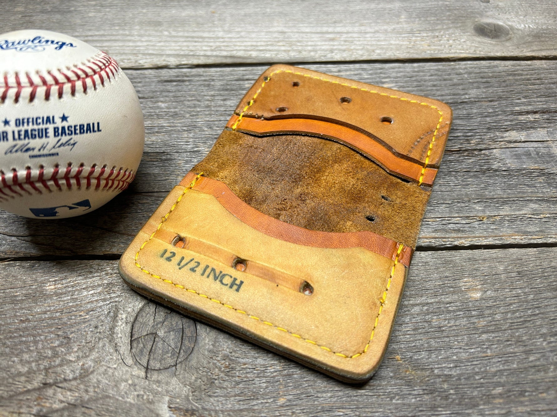 Vintage Franklin Baseball Glove Wallet!