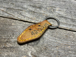 Vintage Baseball Glove Key Chain - NEW STYLE! (vintage hotel key style)!