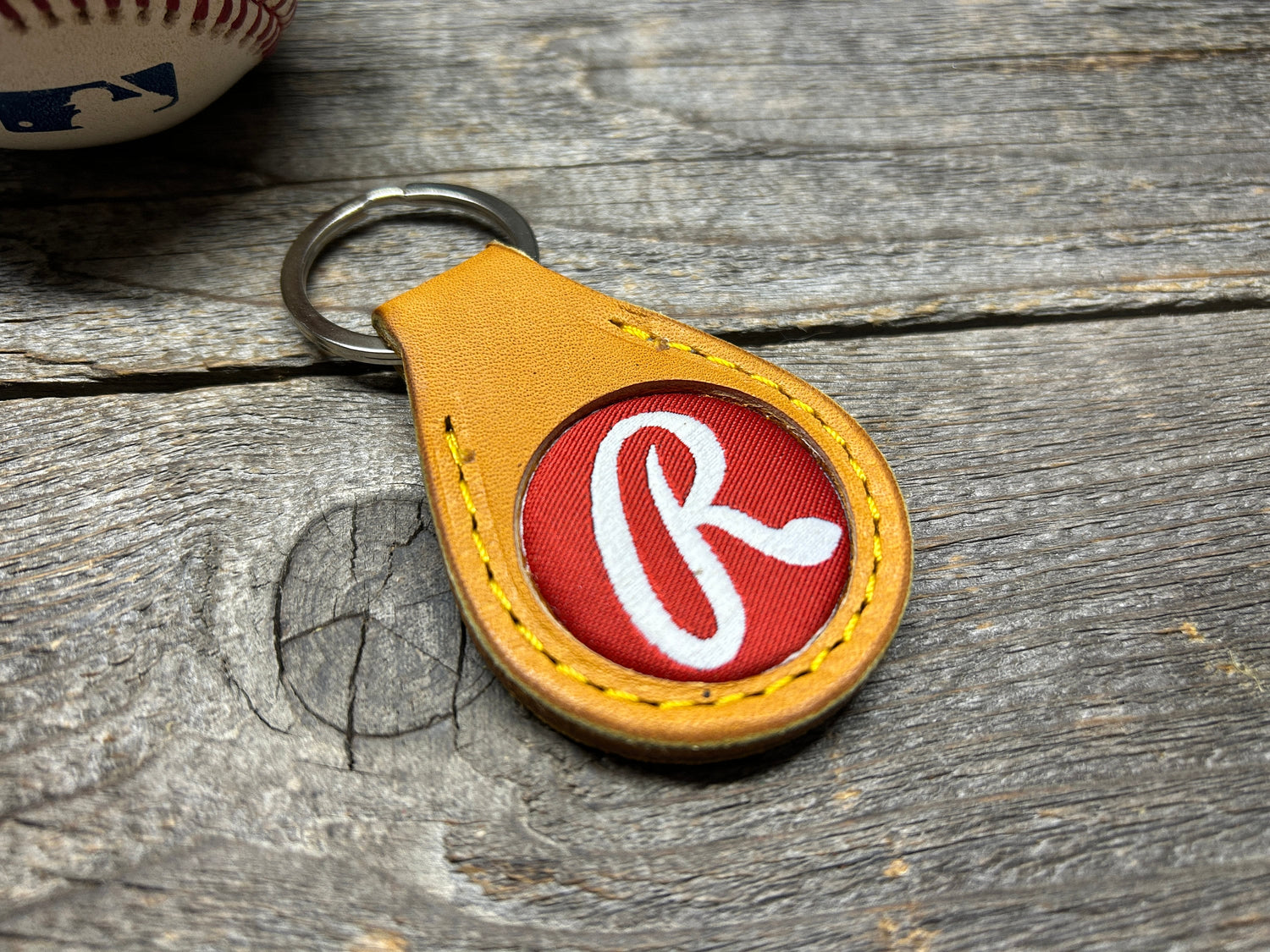 New Item! Rawlings Heart of the Hide Horween Baseball Glove Key Chain!