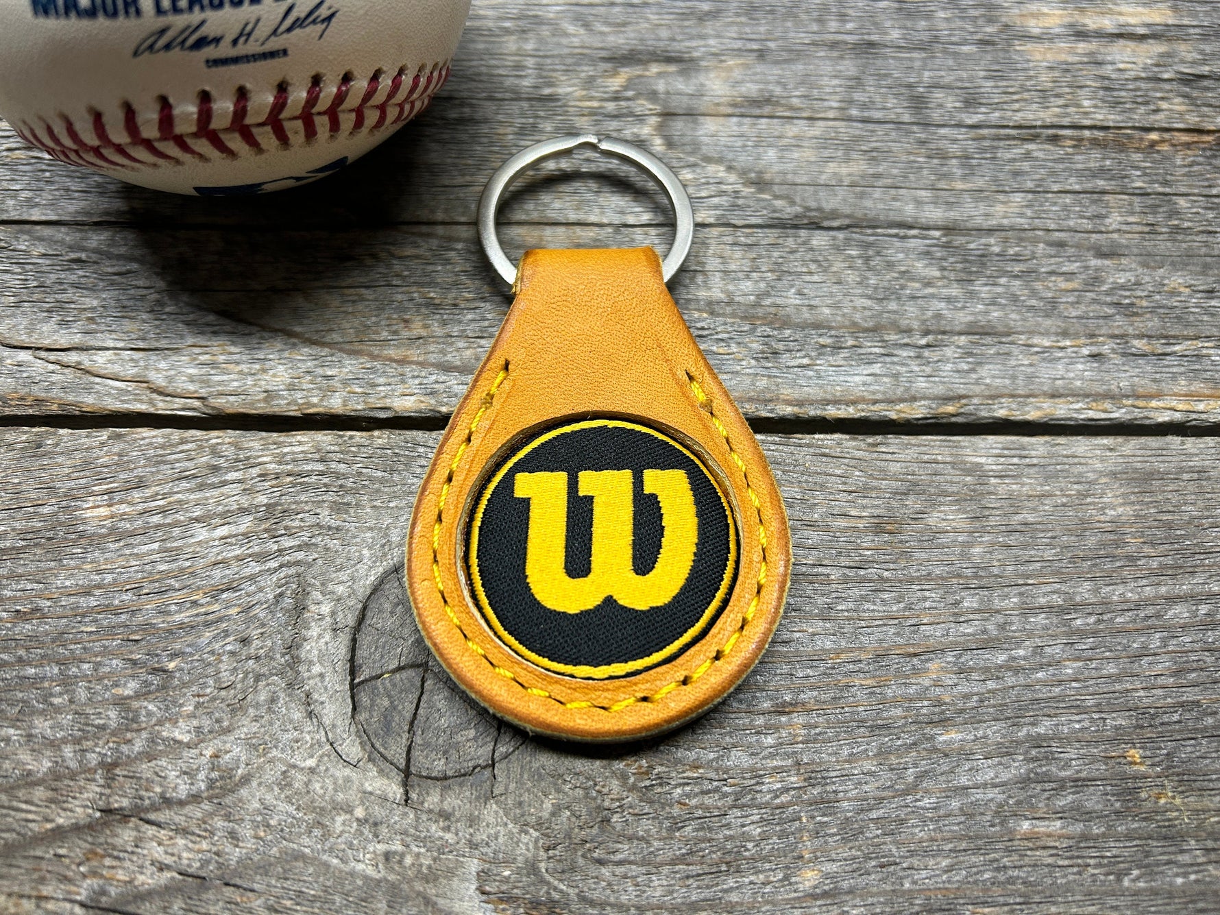 New Item! Vintage Wilson/Horween Baseball Glove Key Chain!