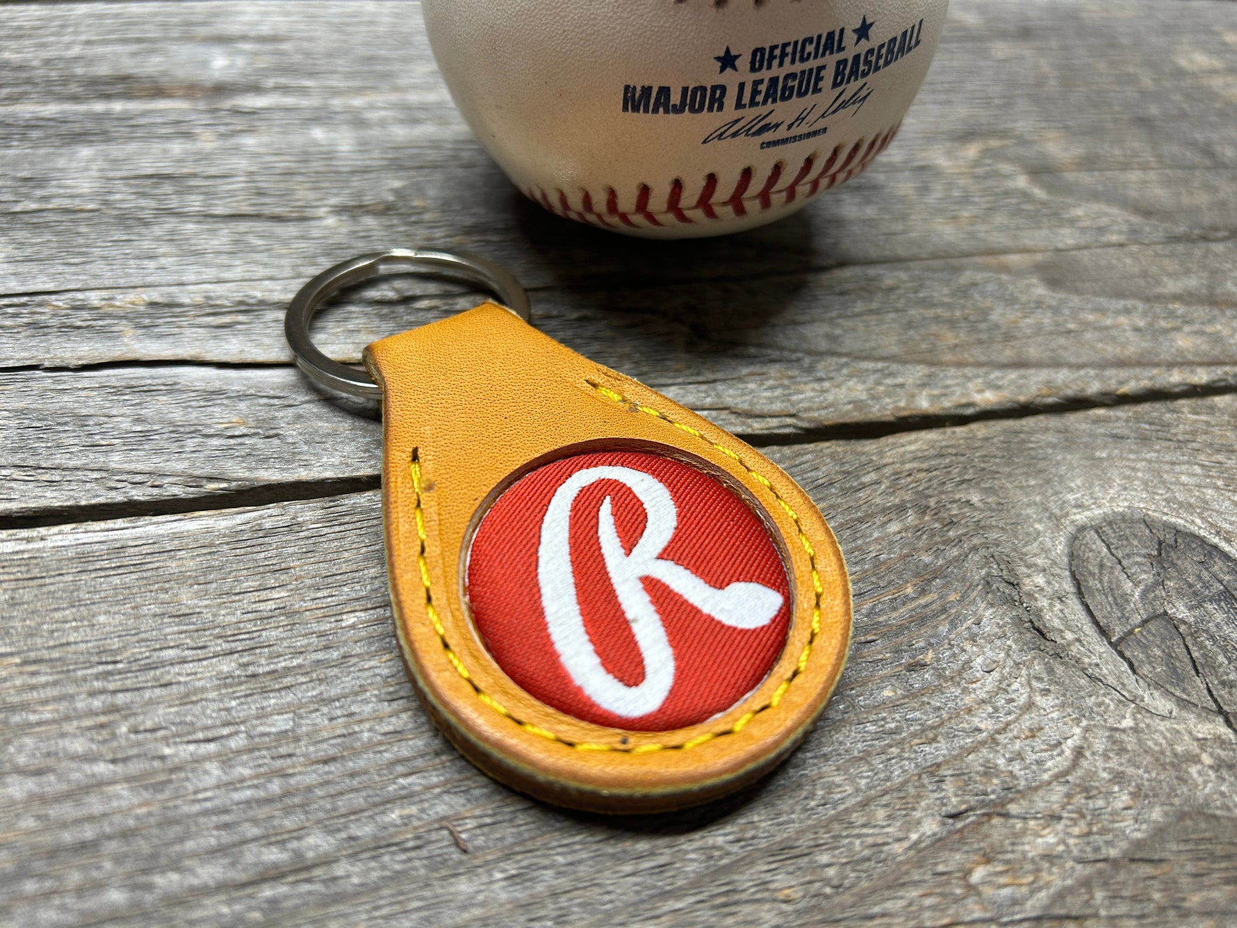 New Item! Rawlings Heart of the Hide Horween Baseball Glove Key Chain!