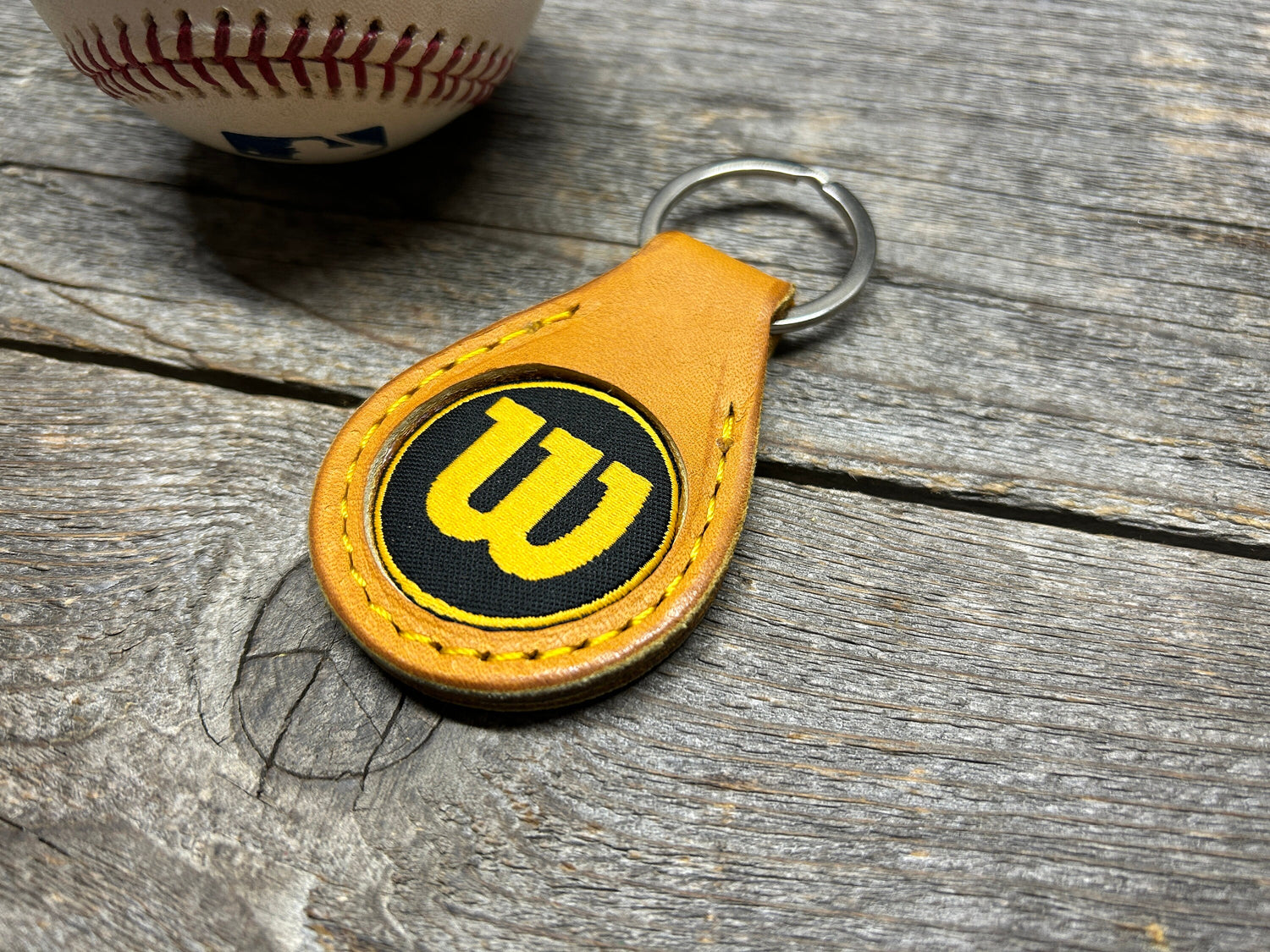 New Item! Vintage Wilson/Horween Baseball Glove Key Chain!