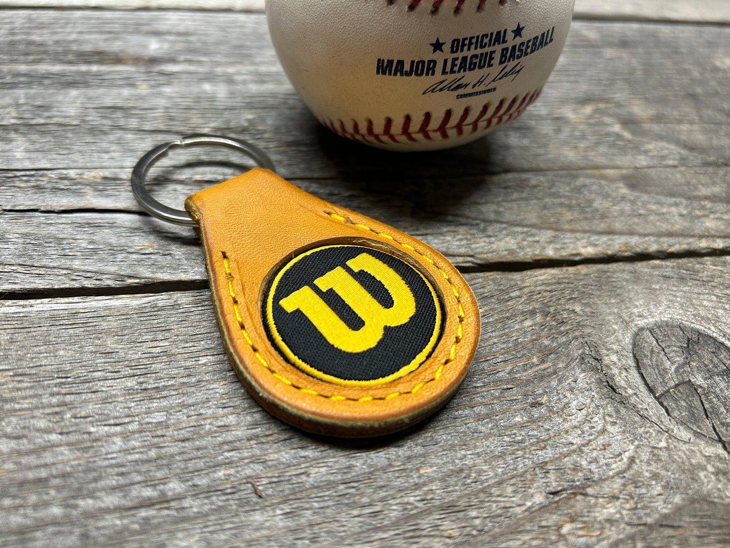 New Item! Vintage Wilson/Horween Baseball Glove Key Chain!